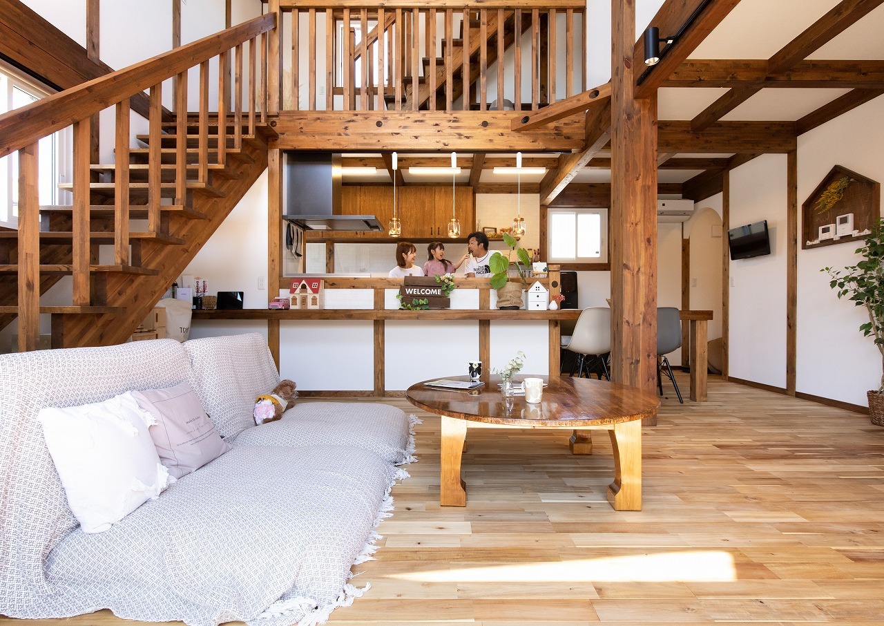 【群馬・高崎・沼田】吹き抜けは夏暑い？を解決する、原住建の断熱と空気設計 画像