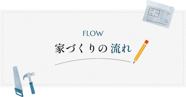 家づくりの流れ
