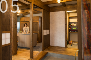 無垢材・天然素材を採用