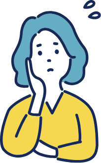 困っている女性