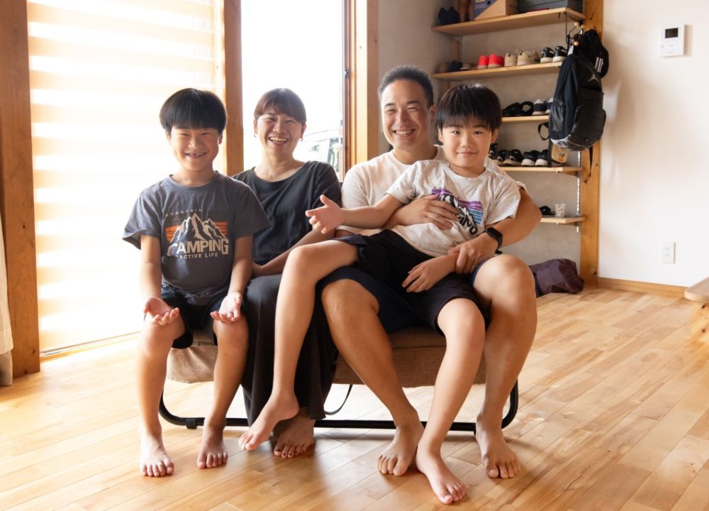 家族の暮らしを大切にした、欧風テイストの住まい